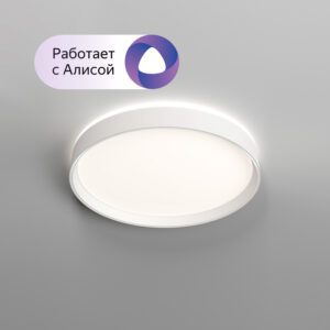 DK6510-WH/1 Накладной светильник, LED, 40W, IP 20, 3000K - 6500K, белый, металл, полимер